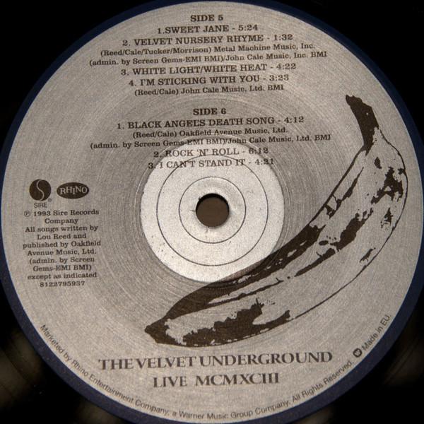Velvet Underground - Live MCMXCIII - Lp Set