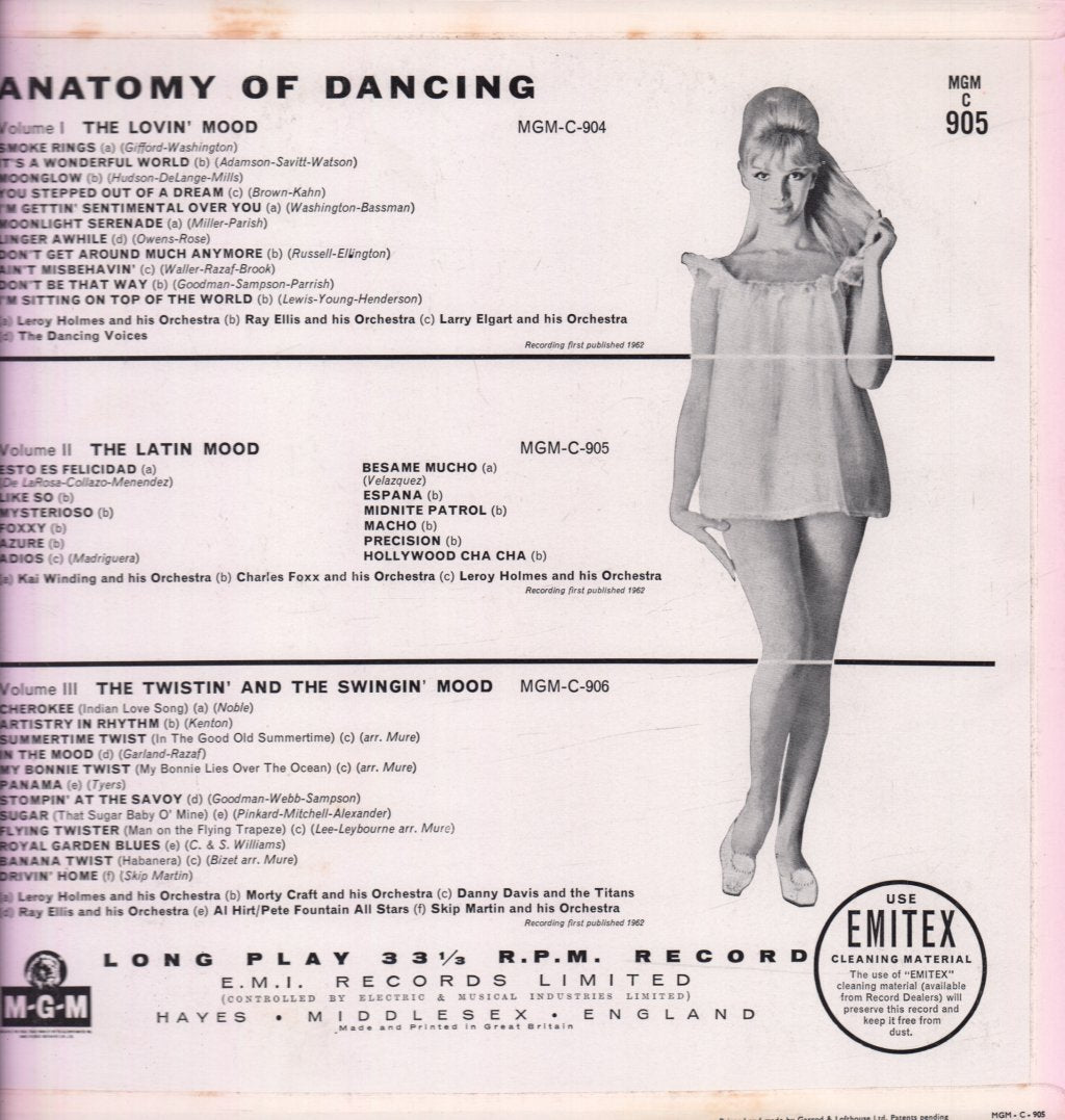 Various Artists - Anatomy Of Dancing Volume 2 - The Latin Mood - Lp