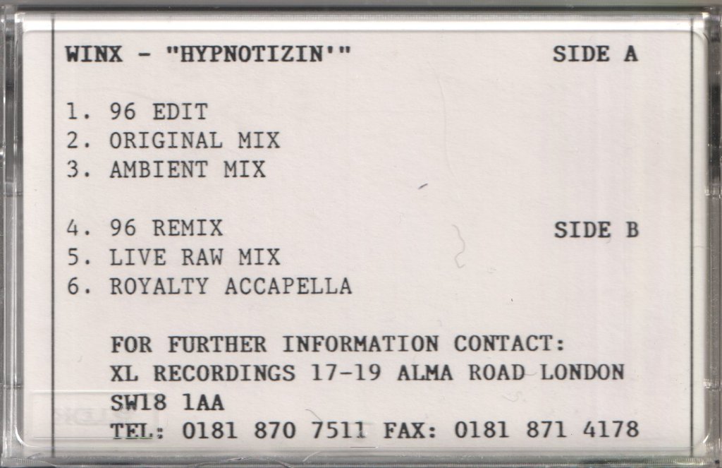 Winx - Hypnotizin - Cassette