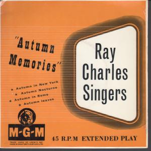 Ray Charles Singers - Autumn Memories - 7 Inch