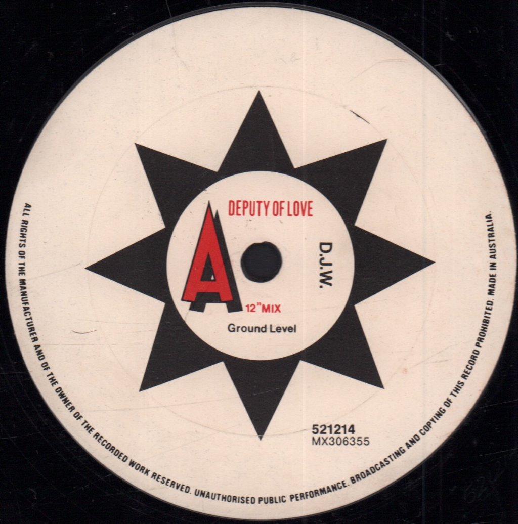 Ground Level Feat D.J. Walker - Deputy Of Love - 12 Inch