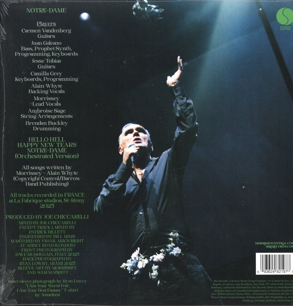 Morrissey - Deluxe Notre Dame - 12 Inch