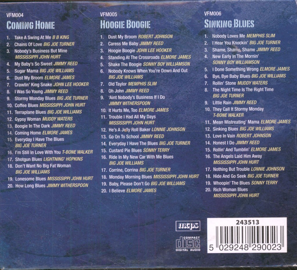 Various Artists - Blues Legends - Triple Cd