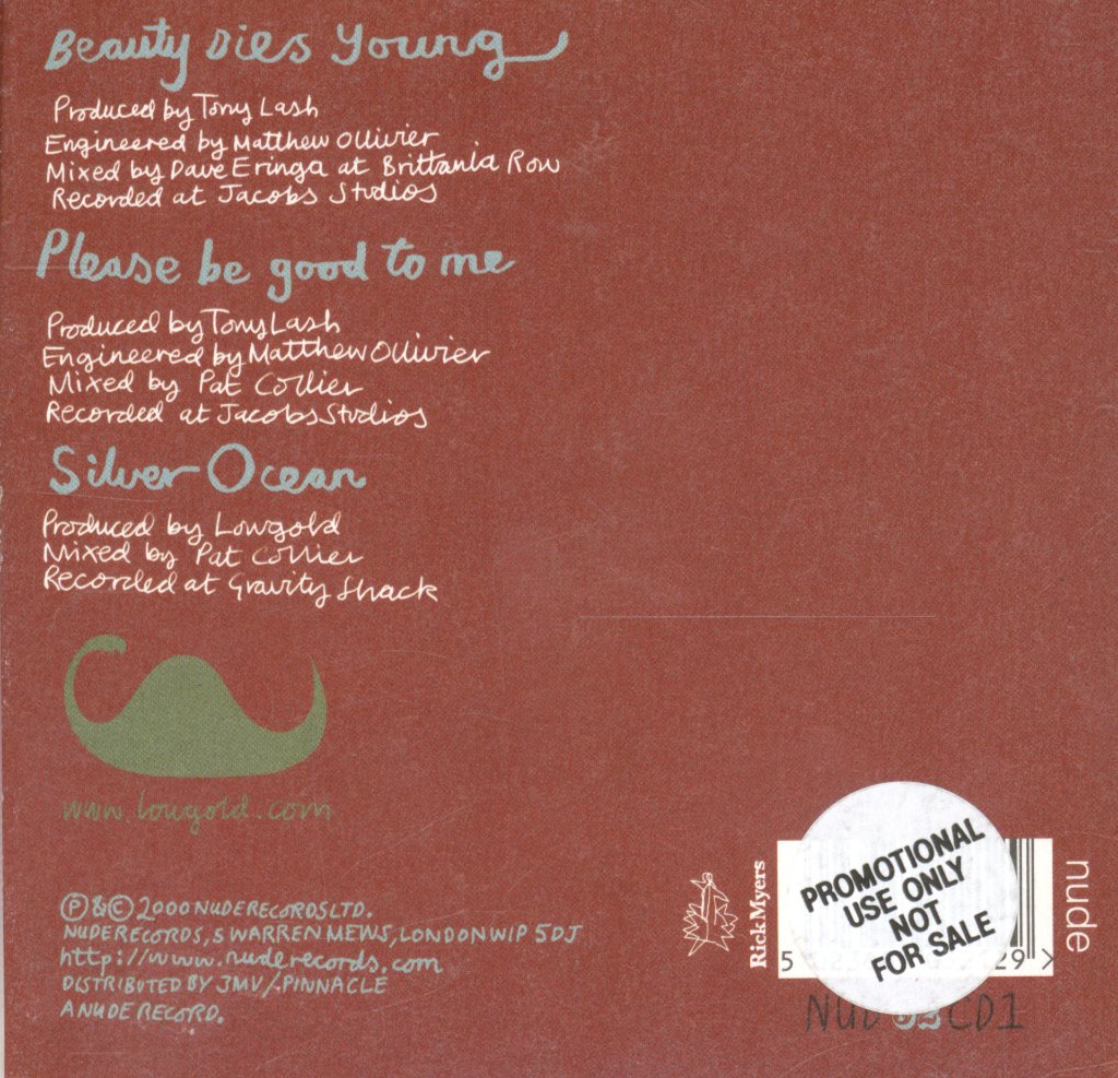 Lowgold - Beauty Dies Young - Cd