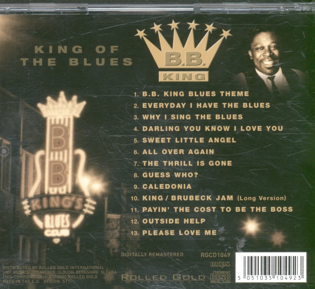 B.B. King - King Of The Blues - Cd