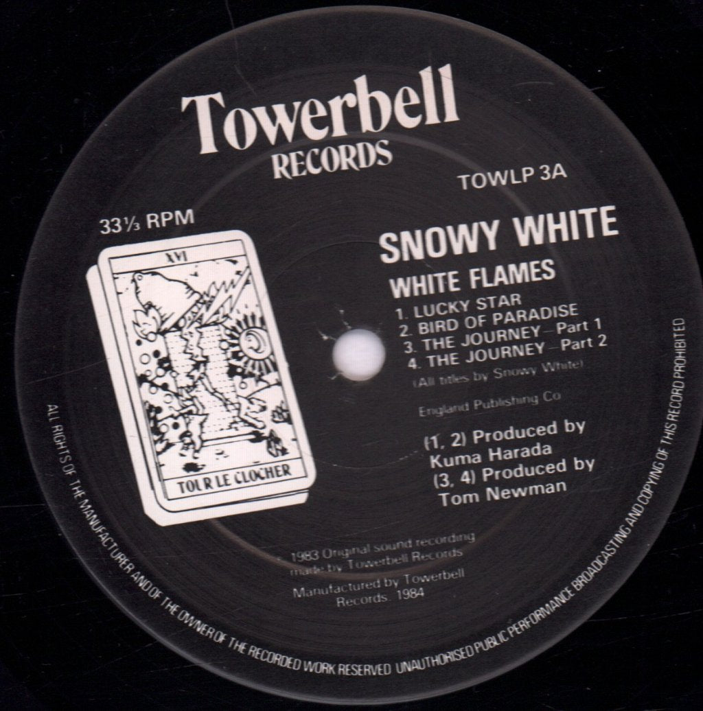 Snowy White - White Flames - Lp
