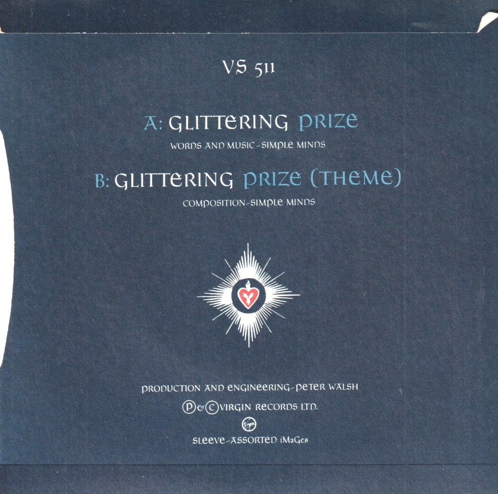 Simple Minds - Glittering Prize - 7 Inch