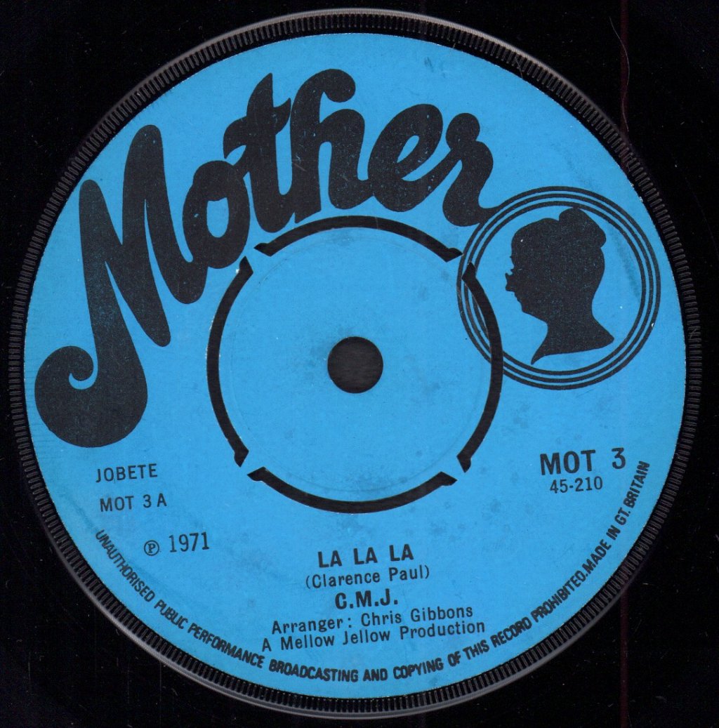 Cmj - La La La - 7 Inch