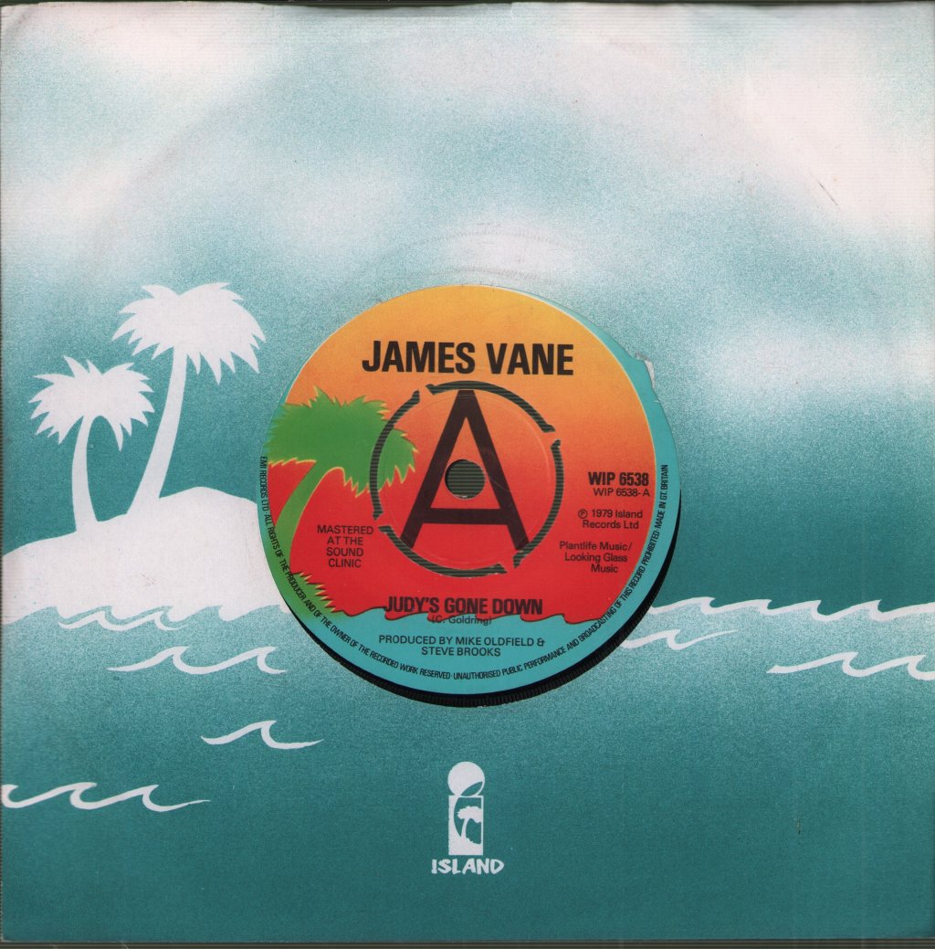 James Vane - Judy's Gone Down - 7 Inch