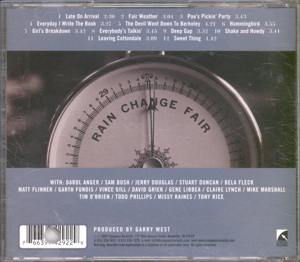 Alison Brown - Fair Weather - Cd