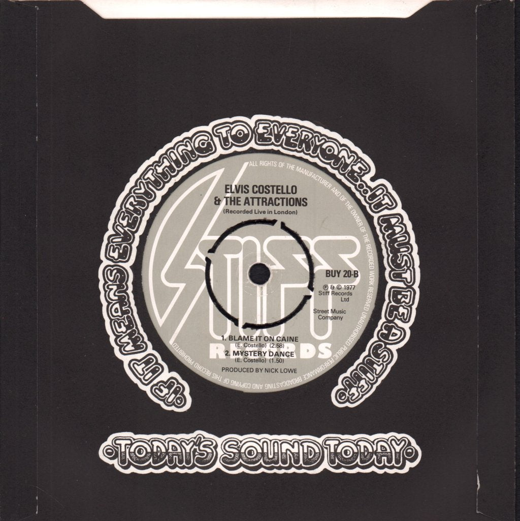 Elvis Costello - Watching The Detectives - 7 Inch