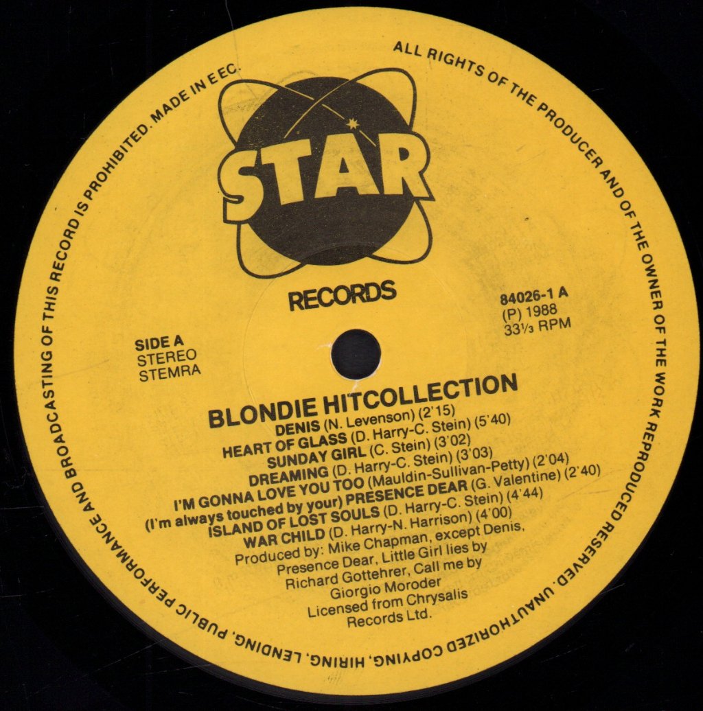 Blondie - Hitcollection - Lp