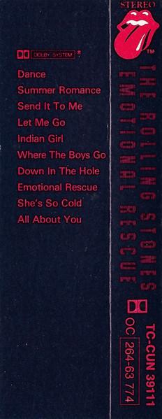 Rolling Stones - Emotional Rescue - Cassette