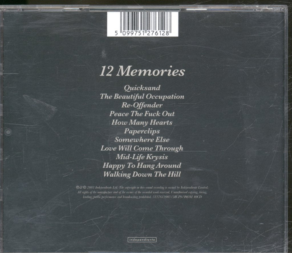 Travis - 12 Memories - Cd