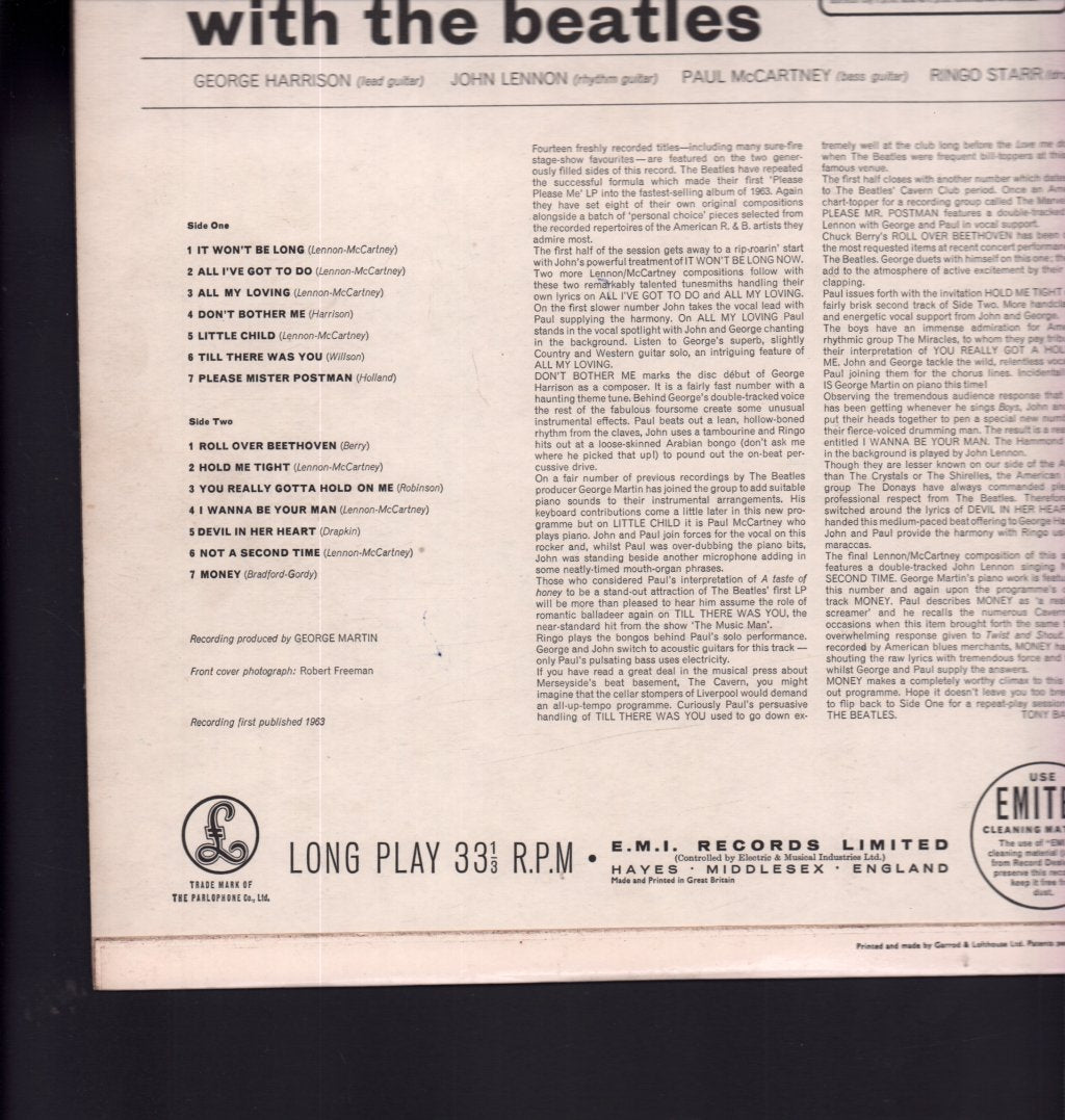 Beatles - With The - Lp