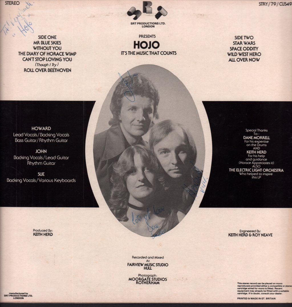 Hojo - It's The Music That Counts - Lp