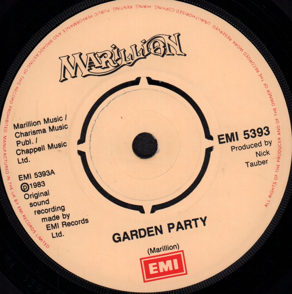 Marillion - Garden Party - 7 Inch