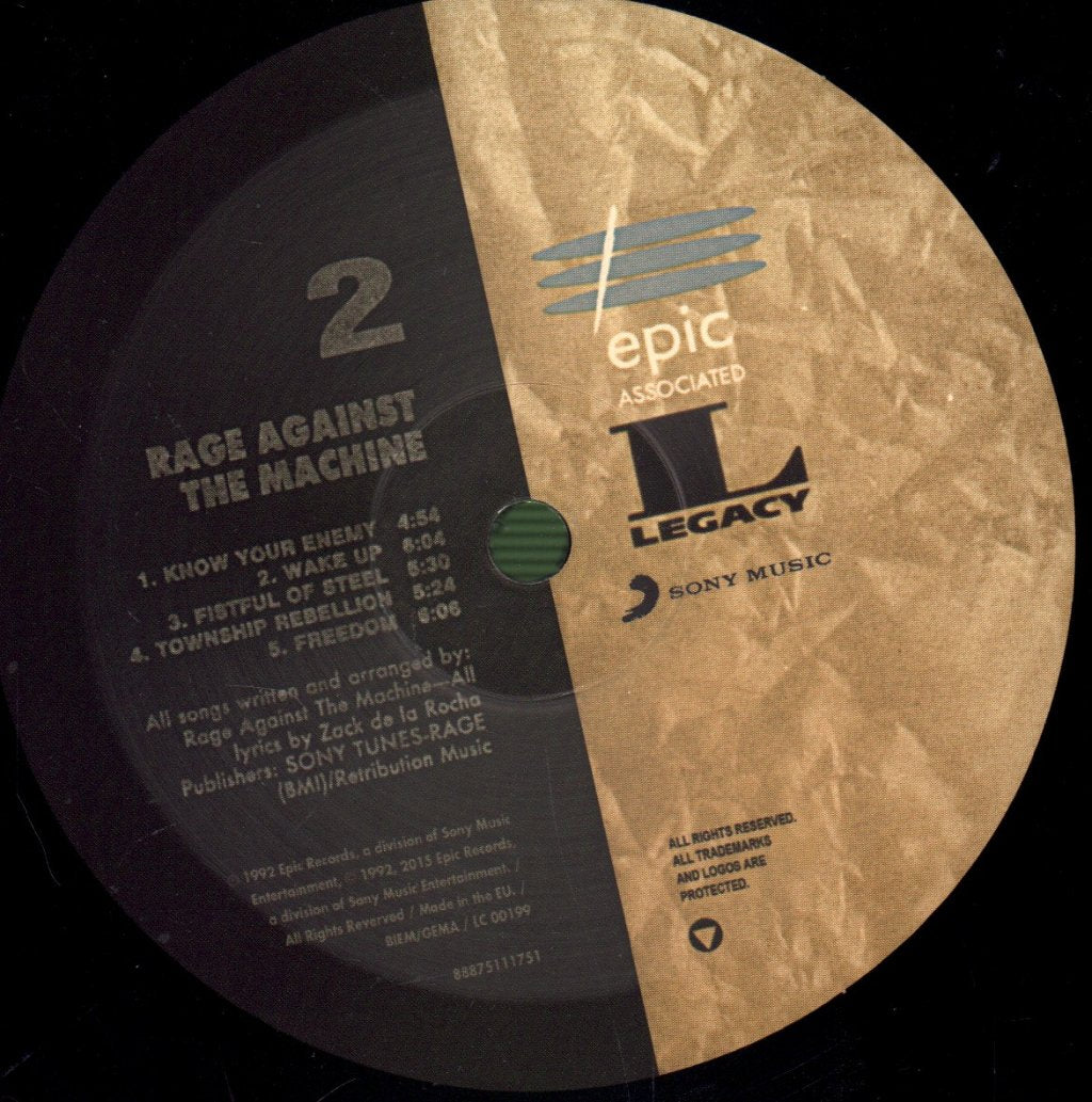 Rage Against The Machine - Rage Against The Machine - Lp