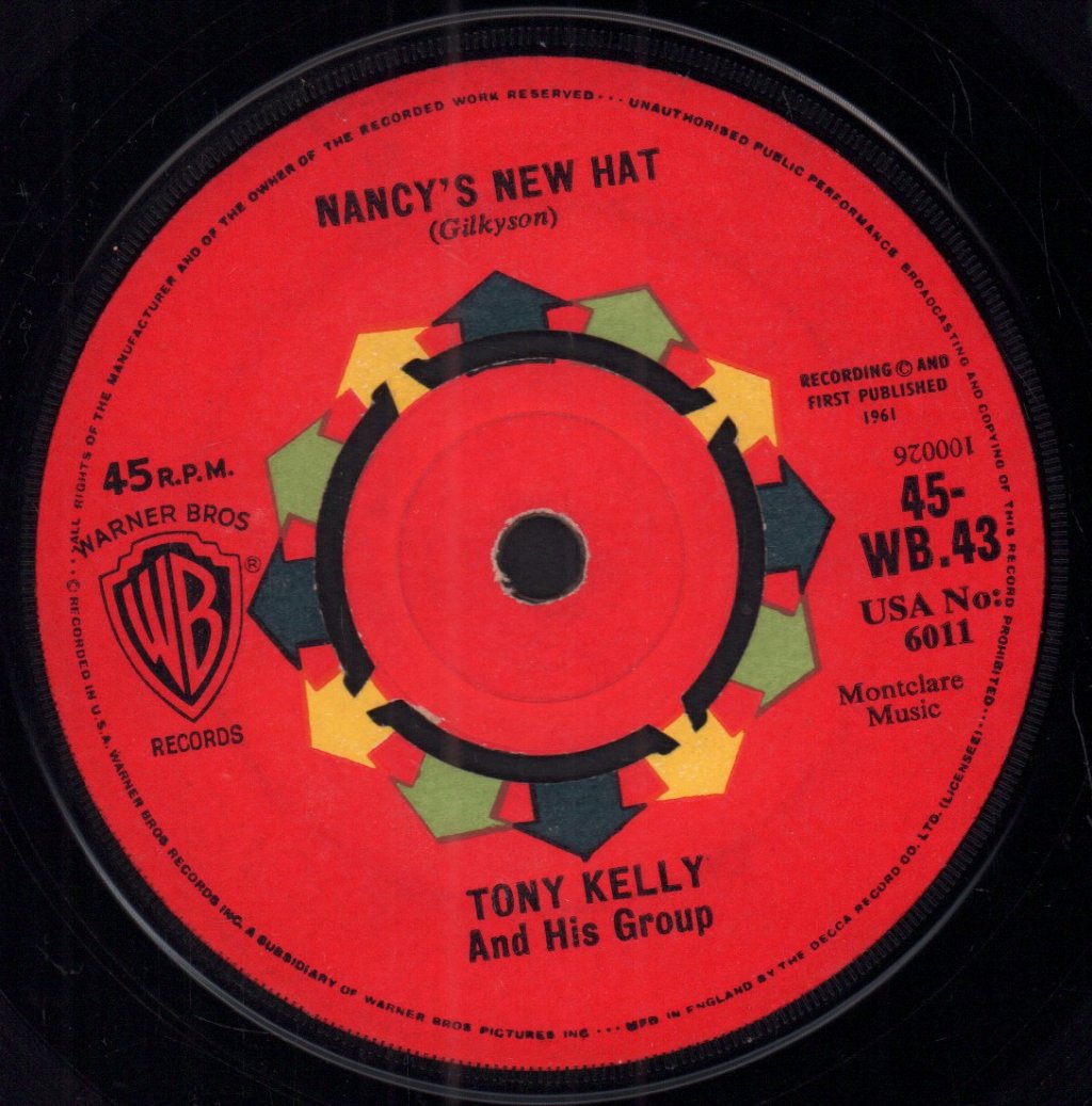 Tony Kelly And His Group - Mario's Girl - 7 Inch