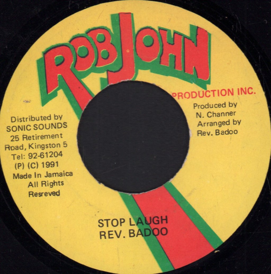 rev. badoo - Stop Laugh - 7 Inch