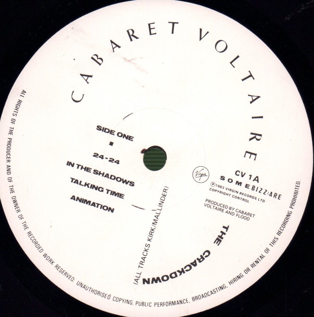 Cabaret Voltaire - Crackdown - Lp
