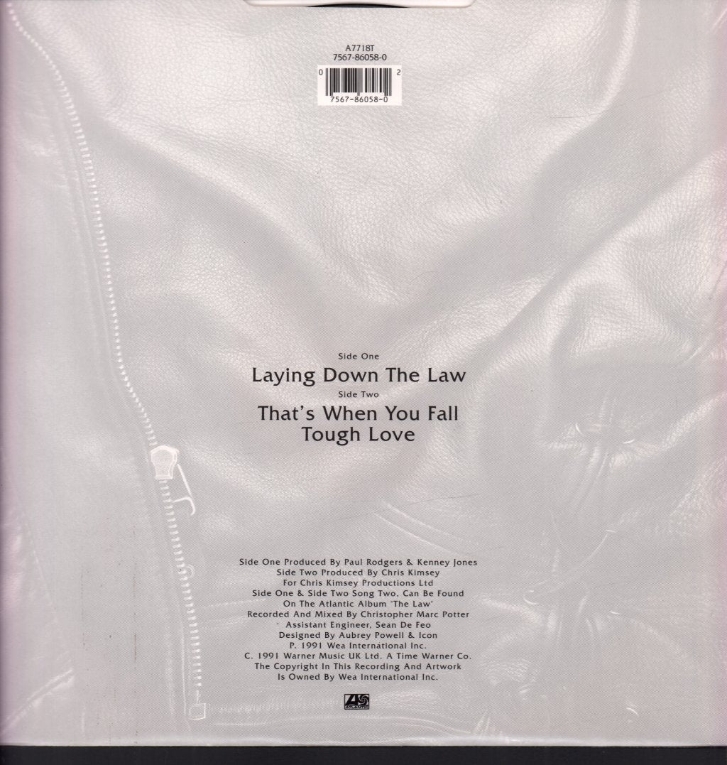 Law (70'S Group) - Laying Down The Law - 12 Inch