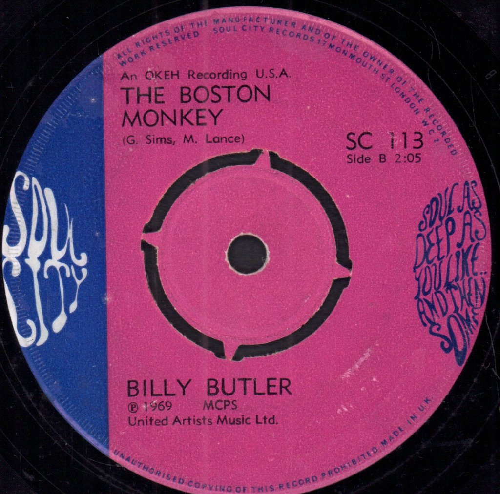 Billy Butler - Right Track - 7 Inch