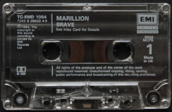 Marillion - Brave - Cassette