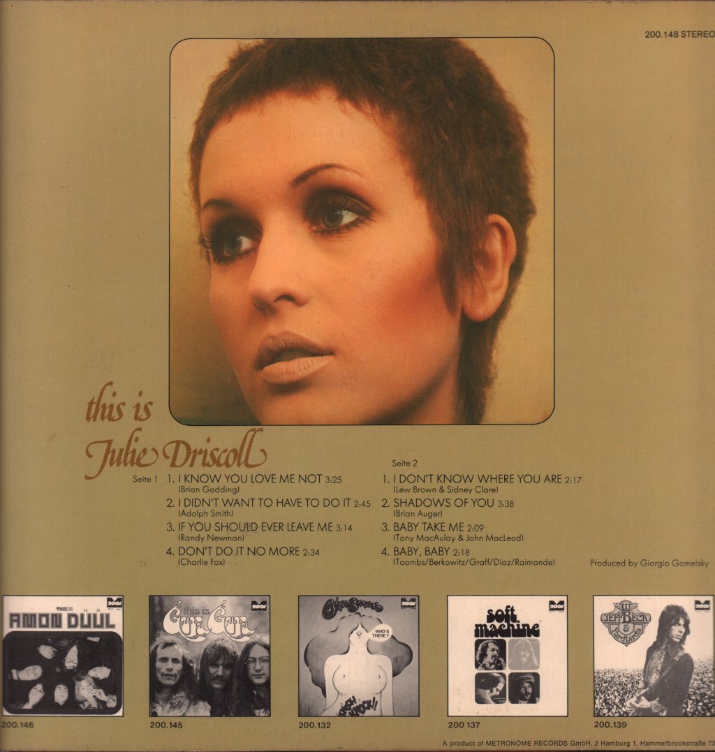 Julie Driscoll - This Is - Lp