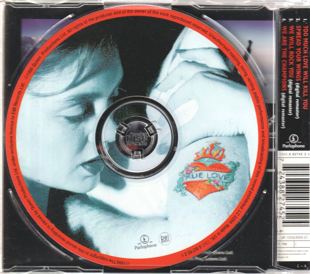 Queen - Too Much Love Will Kill You - Cd