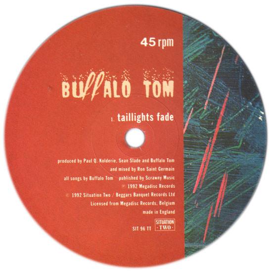Buffalo Tom - Taillights Fade - 10 Inch