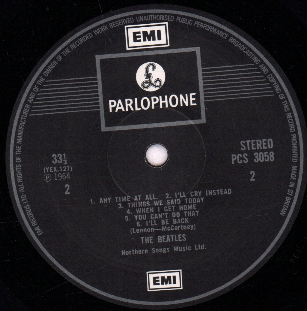 Beatles - A Hard Day's Night - Lp