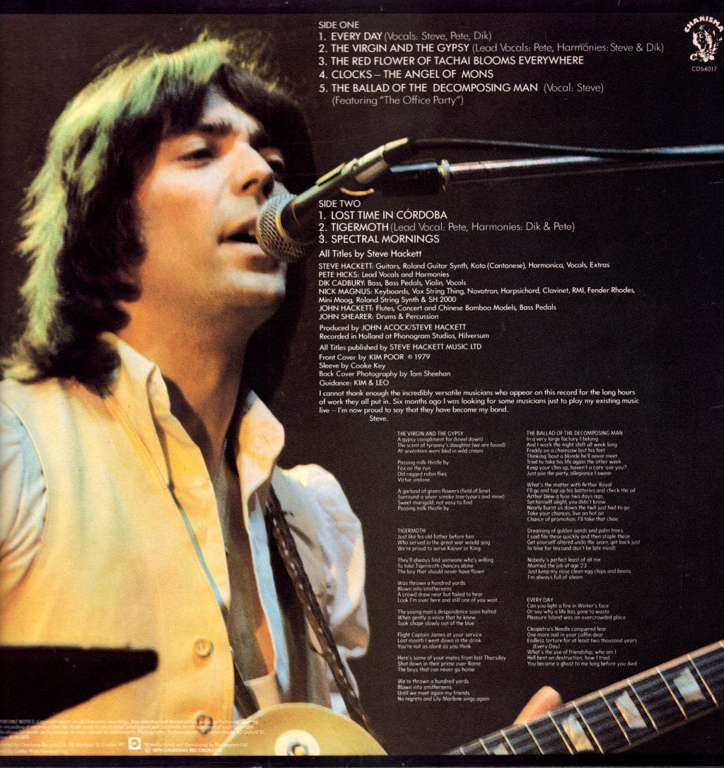Steve Hackett - Spectral Mornings - Lp