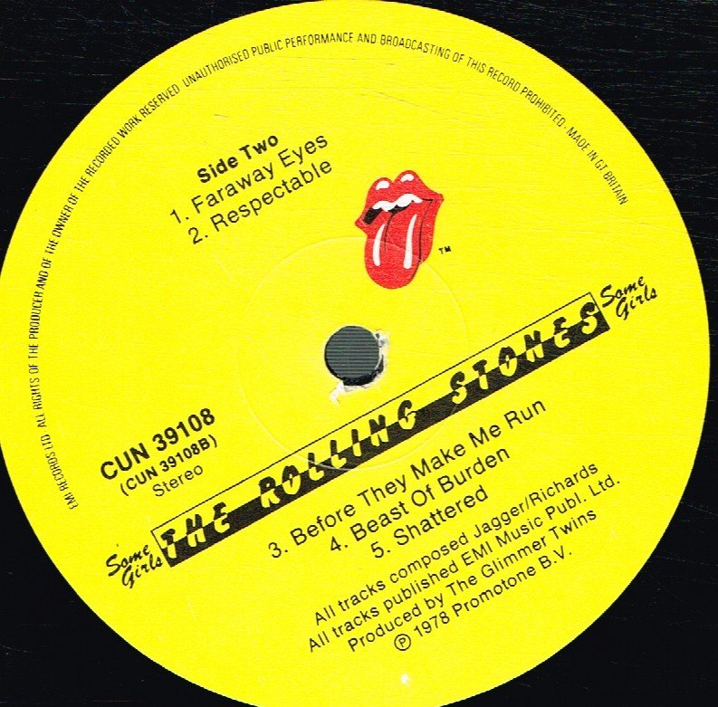 Rolling Stones - Some Girls - Lp