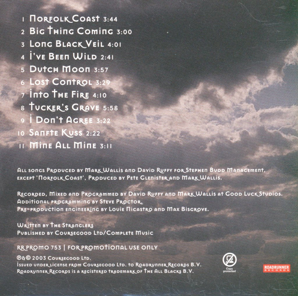 Stranglers - Norfolk Coast - Cd