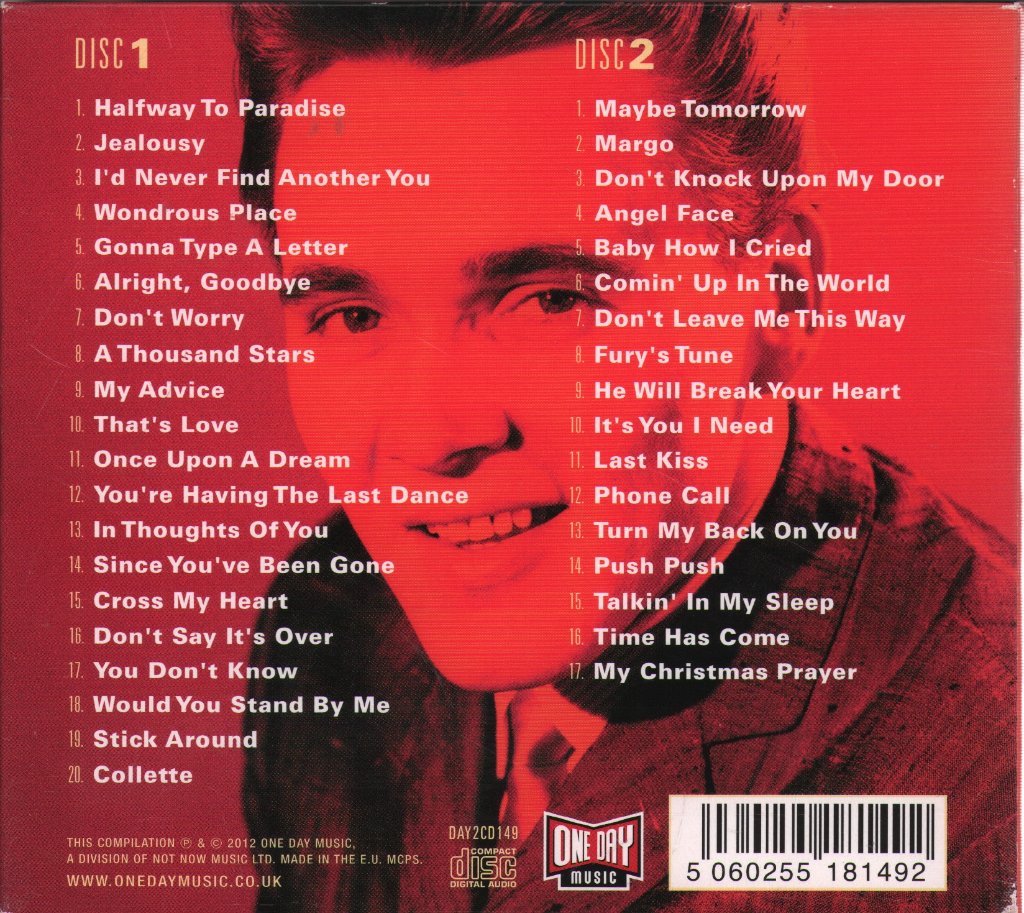 Billy Fury - Very Best Of Billy Fury - Double Cd