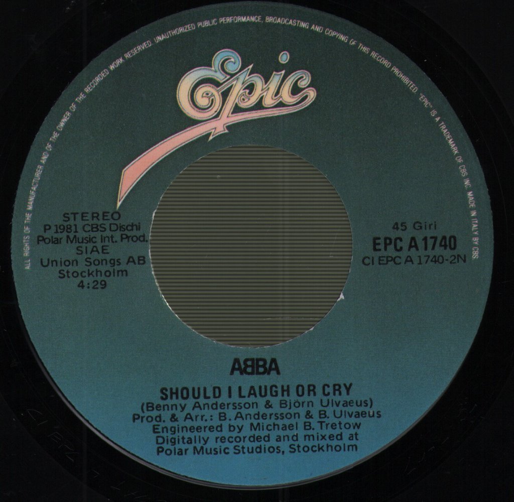 ABBA - One Of Us - 7 Inch