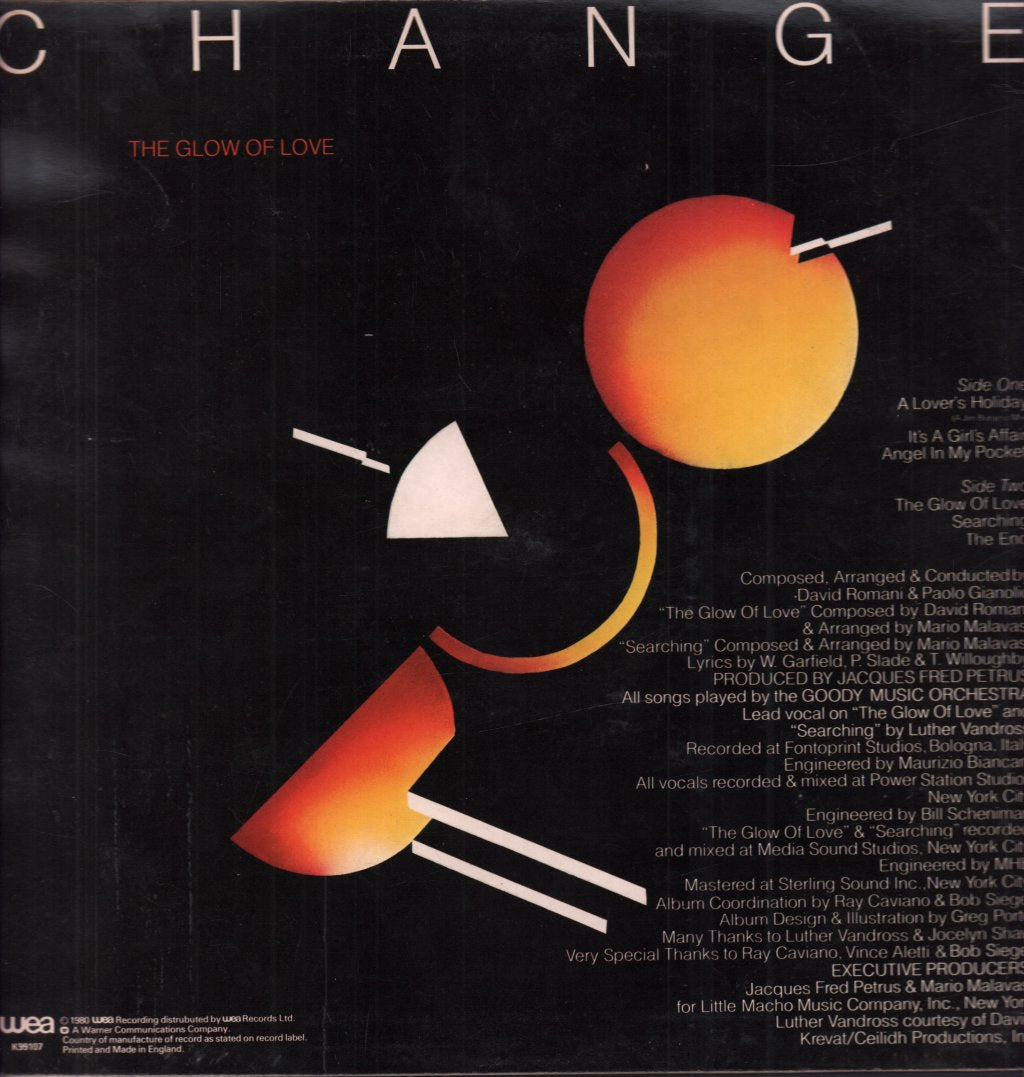 Change (80'S Pop Group) - Glow Of Love - Lp