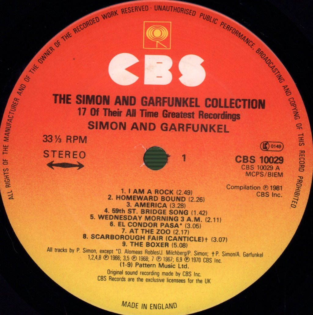 Simon And Garfunkel - Collection - Lp