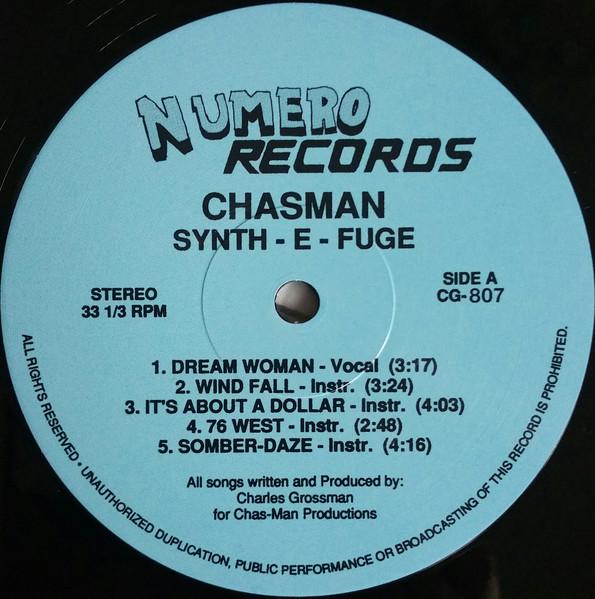 Chasman - Synth-E-Fuge - Lp