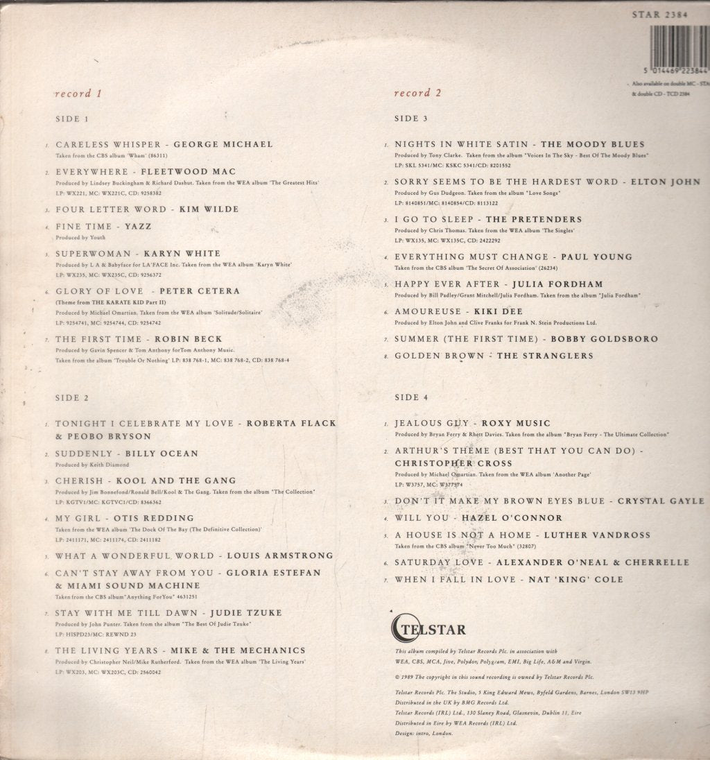 Various Artists - Greatest Love 3 - Double Lp