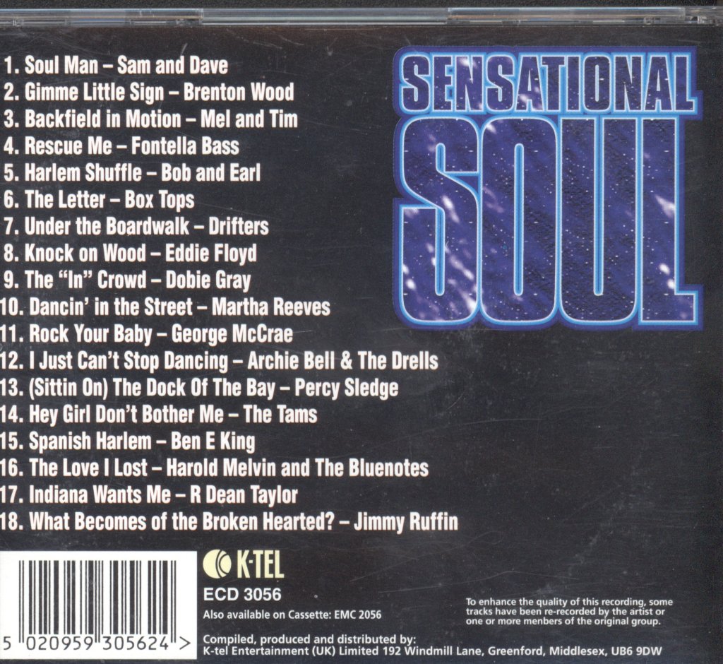 Various Artists - Sensational Soul - Cd