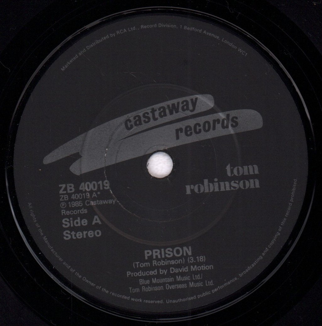 Tom Robinson - Prison - 7 Inch