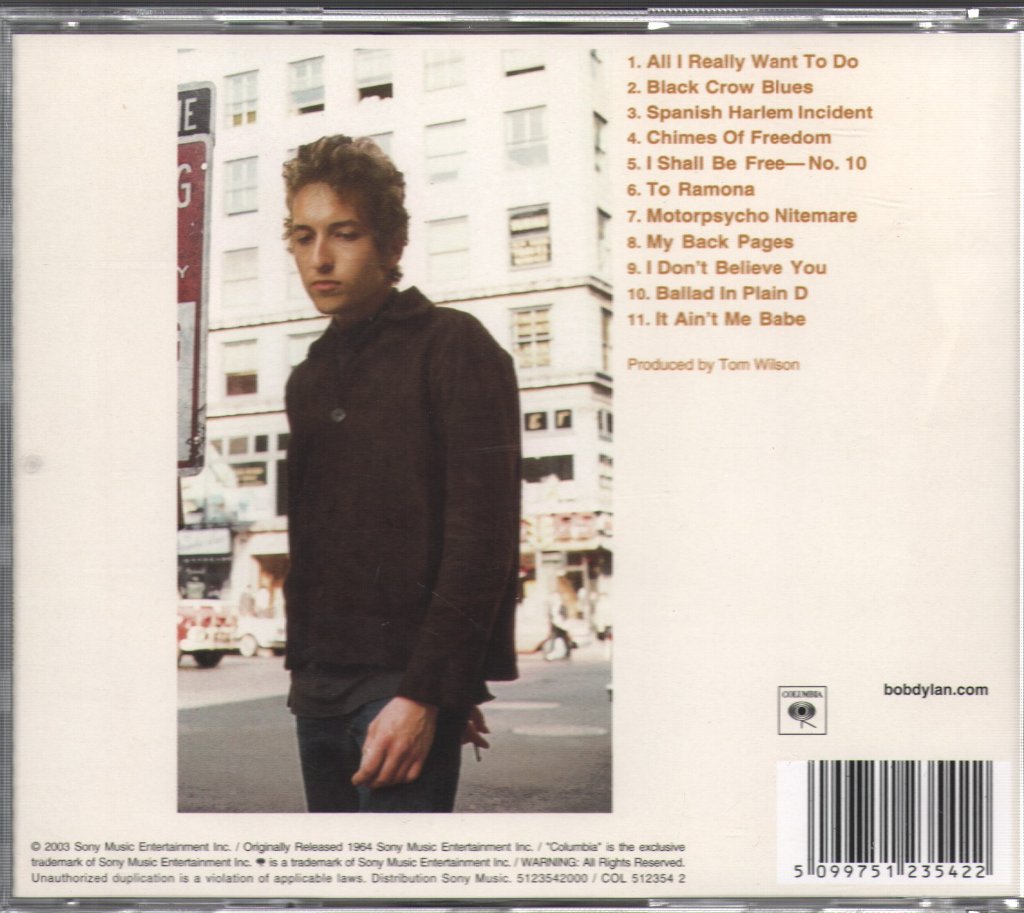 Bob Dylan - Another Side Of Bob Dylan - Cd