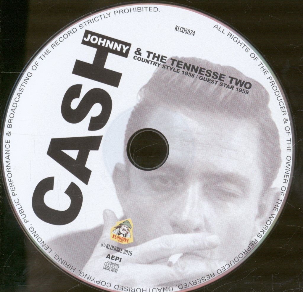 Johnny Cash And The Tennessee Two - Country Style 1958 / Guest Star 1959 - Cd