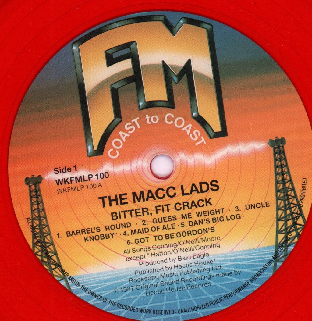 Macc Lads - Bitter Fit Crack - Lp