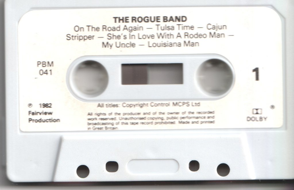 Rogue Band - One For The Road - Cassette