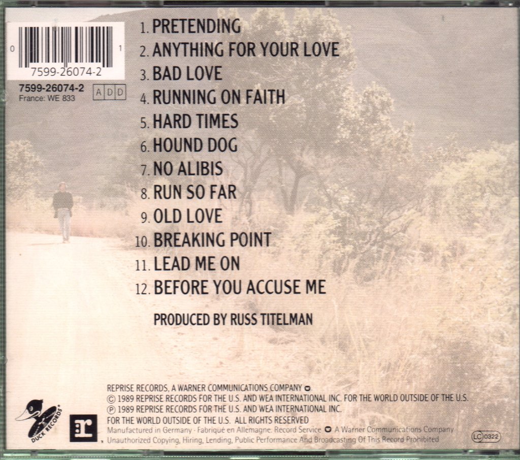 Eric Clapton - Journeyman - Cd