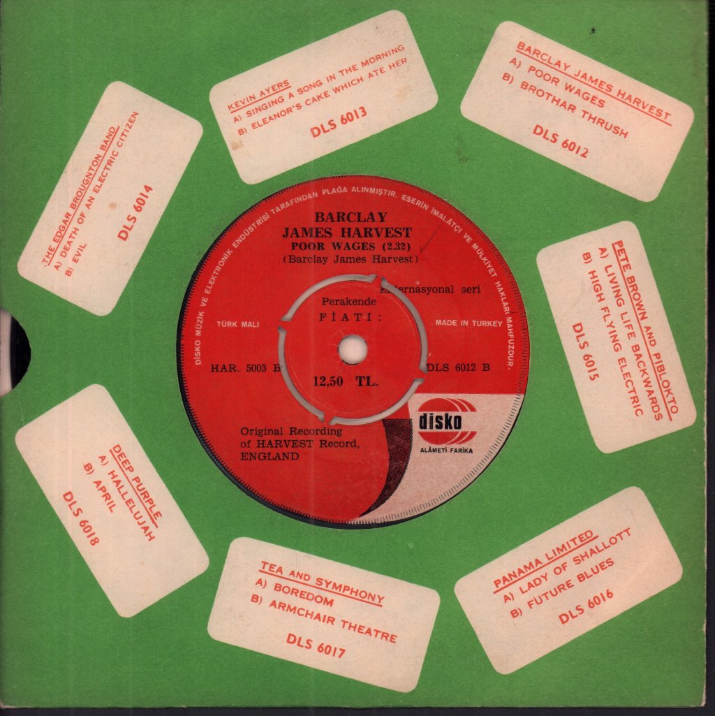 Barclay James Harvest - Brother Thrush - 7 Inch