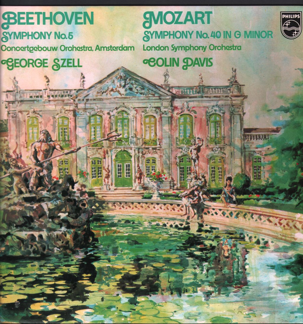 George Szell / Concertgebouw Orchestra, Amsterdam - Beethoven - Symphony No.5 / Mozart - Symphony No.40 - Lp